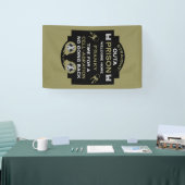 刑務所から帰宅する 横断幕 (トレードショー)