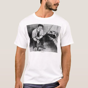 刑務所から脱出する約ハリーHoudini Tシャツ
