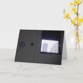 「刑務所か学校か両方か…?」 誕生日カード カード (黄色い花)