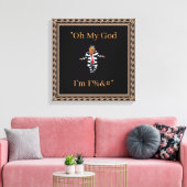 刑務所でトランプ衣服キャンバス印刷 キャンバスプリント (インサイチュ (リビング))