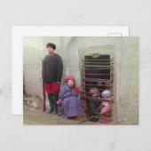 刑務所と受刑者 – ヴィンテージ1912カラーフォトポスト ポストカード (正面/裏面)