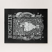 刑務所と避難所引用文バイニーチェ ジグソーパズル (横)