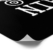 刑務所と避難所引用文バイニーチェ ポスター (角)