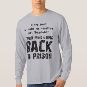 刑務所に戻る Tシャツ
