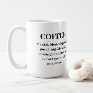 刑務所に行くなマグ コーヒーマグカップ
