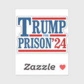 刑務所のためにトランプ'24 シール (シート)