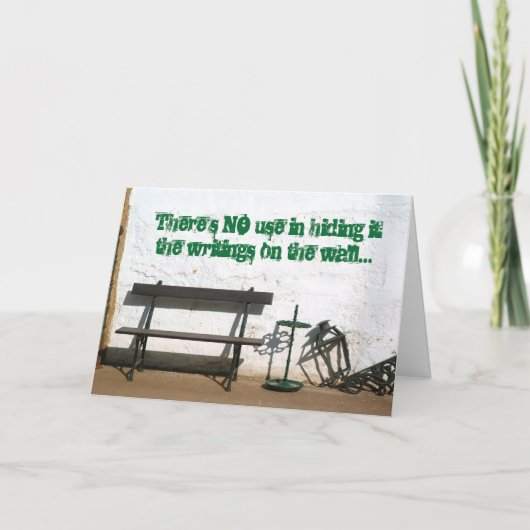 『刑務所のカ書ード』 カード (正面)