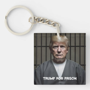 刑務所のトランプのためにトランプ キーホルダー