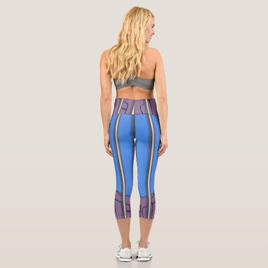 刑務所のトランプ高いウェイストヨガカプリス、XS (0-2) カプリレギンス (裏面)