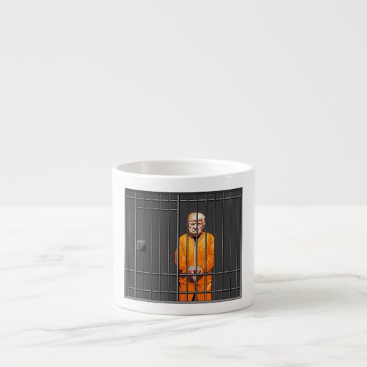刑務所のトランプEspresso Mug エスプレッソカップ (正面)