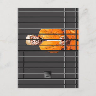 刑務所のポストカードでトランプ ポストカード