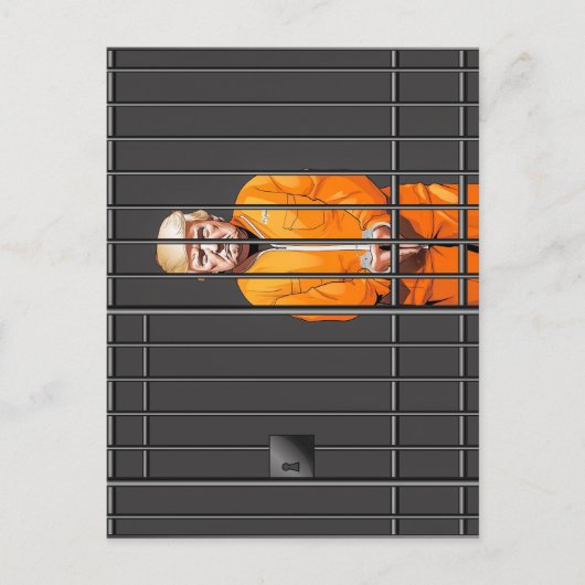刑務所のポストカードでトランプ ポストカード (正面)