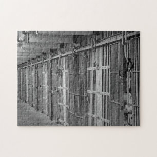 刑務所のロック式 ジグソーパズル