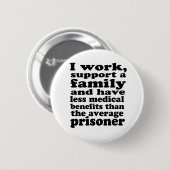 刑務所の利点 缶バッジ (正面&裏面)