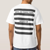 刑務所の収容者 Tシャツ (裏面)