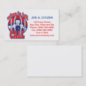 刑務所の名刺を破裂させる保釈結束 名刺 (正面/裏面)