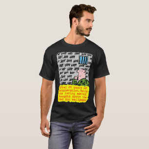 刑務所の囚人は壁紙タンクのトップを必要としない Tシャツ