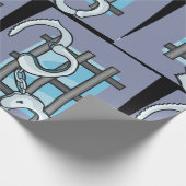 刑務所の手錠 ラッピングペーパー (角)