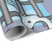 刑務所の手錠 ラッピングペーパー (ロールコーナー)