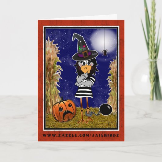 刑務所の監獄 カード (正面)