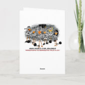 刑務所の監獄 カード (裏面)