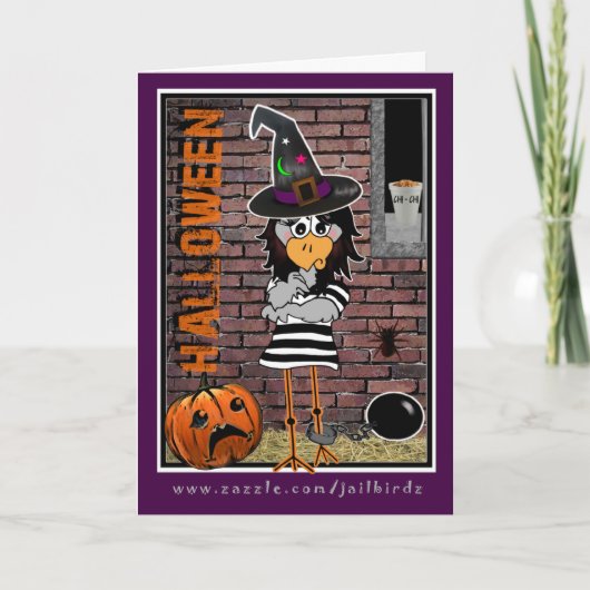 刑務所の監獄 カード (正面)