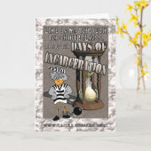 刑務所の監獄 カード (黄色い花)