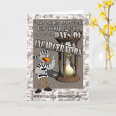 刑務所の監獄 カード (黄色い花)