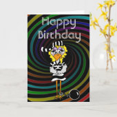 刑務所の看守 カード (黄色い花)