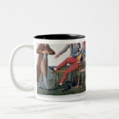 刑務所の裁判所の1792年9月2日及び3日、 ツートーンマグカップ (左)