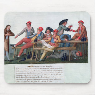刑務所の裁判所の1792年9月2日及び3日、 マウスパッド