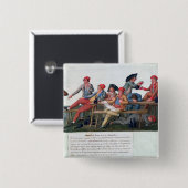 刑務所の裁判所の1792年9月2日及び3日、 缶バッジ (正面&裏面)