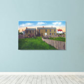 刑務所の見解 キャンバスプリント (インサイチュ (ウッドフロア))