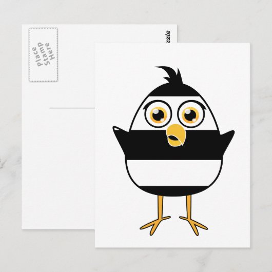 刑務所の鳥 ポストカード (正面/裏面)