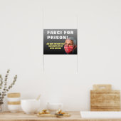 刑務所のFauci - Anthony Fauciアンチのポスター ポスター (キッチン)