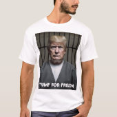 刑務所のTシャツのトランプのためのトランプ Tシャツ (正面)
