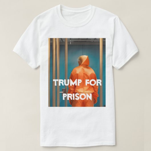 刑務所のTシャツ用トランプ Tシャツ (デザイン正面)