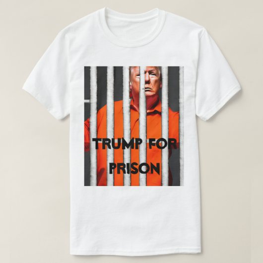 刑務所のTシャツ用トランプ Tシャツ (デザイン正面)