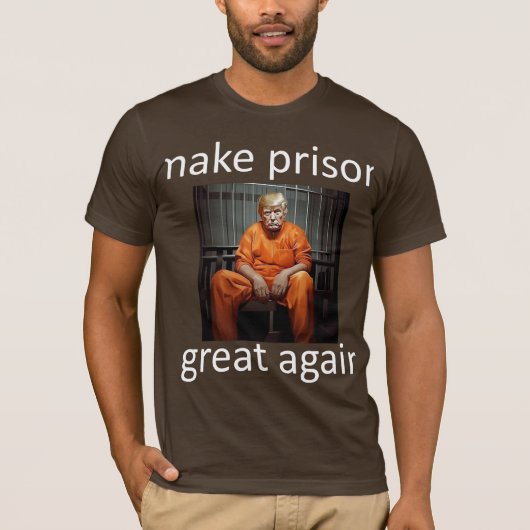 刑務所を作る Tシャツ (正面)