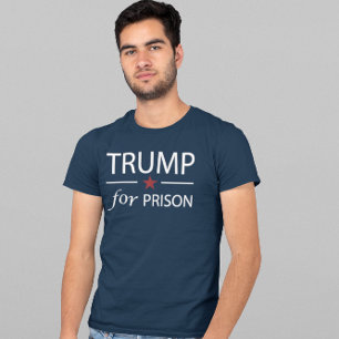 刑務所アンチトランプT-Shi Tシャツ