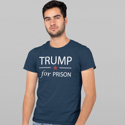 刑務所アンチトランプT-Shi Tシャツ