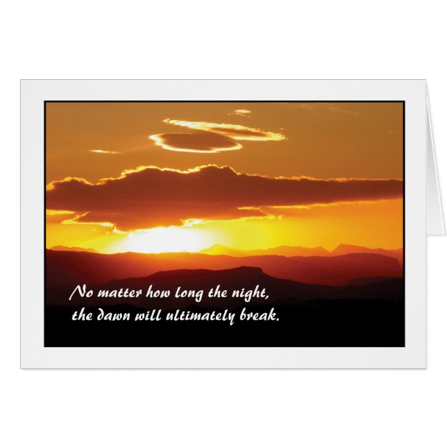 刑務所カード-夜明けは壊れます (正面横)