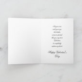 刑務所カード-幸せなバレンタインデー シーズンカード (内部)