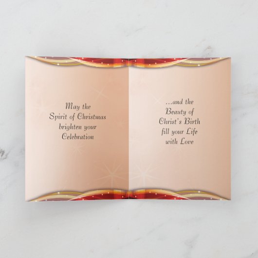 刑務所カード-美しいおよび精神 シーズンカード (内部)