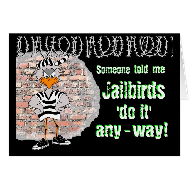 刑務所カード: jailbird (正面横)