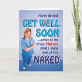 刑務所カード – Sneak Peek カード (正面)