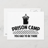 刑務所キャンプ ポストカード (正面/裏面)