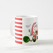 刑務所サンタ コーヒーマグカップ (正面左)