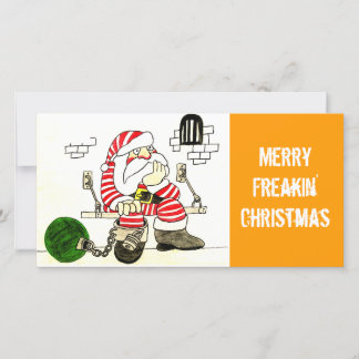 刑務所サンタ シーズンカード