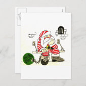 刑務所サンタ シーズンポストカード (正面/裏面)